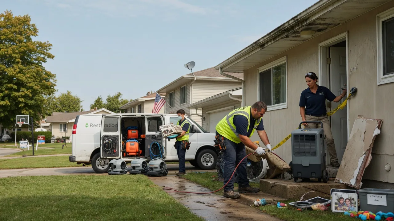 Water Damage Restoration in Paincourtville, LA near me